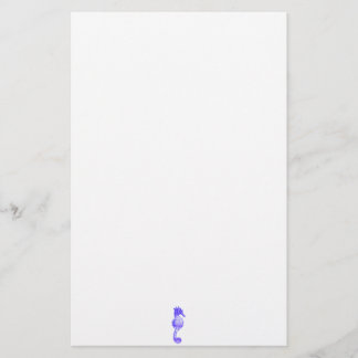 Papelaria Presente para o meio marinho de cavalos do mar em 