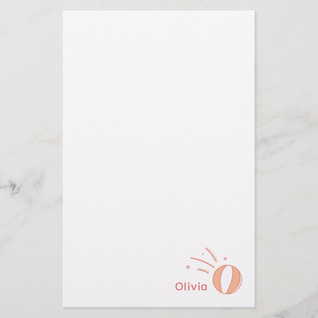 Papelaria Presente Personalizado de Nome Personalizado para  (Frente)