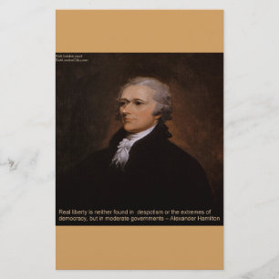 Papelaria Presentes de Alexander Hamilton
