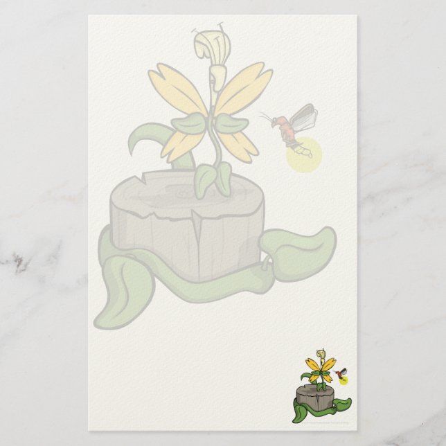 Papelaria Primavera Greets de Verão (Frente)