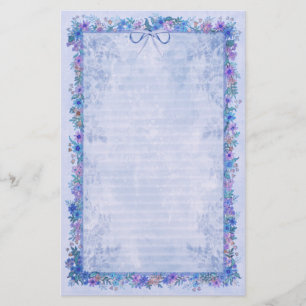 Papelaria Primavera Romance - Azul