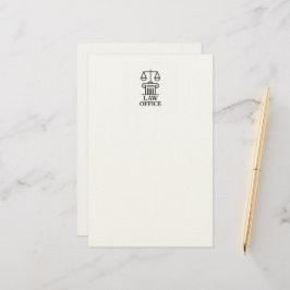 Papelaria Procurador-Geral e Design legal
