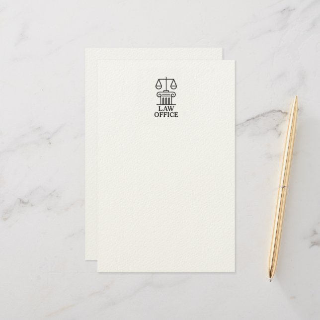 Papelaria Procurador-Geral e Design legal (Frente/Verso In Situ)