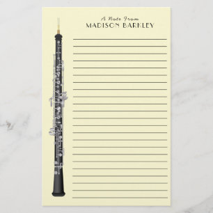 Papelaria Professor de Música Oboe Musical