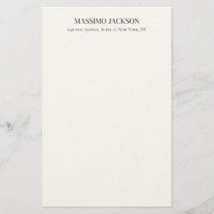 Papelaria Profissional elegante moderno minimalista adicione