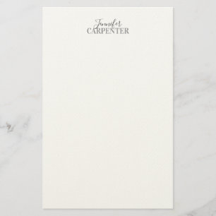 Papelaria Profissional elegante moderno minimalista simples