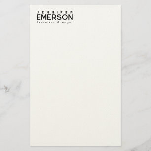 Papelaria Profissional minimalista moderno simples