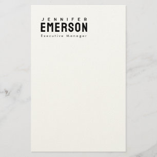 Papelaria Profissional minimalista moderno simples 