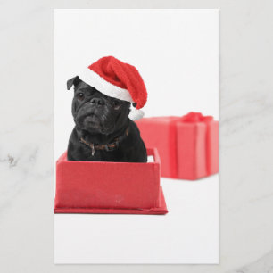 Papelaria Pug do Natal