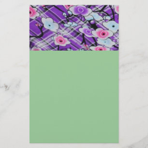 Papelaria Purple Floral