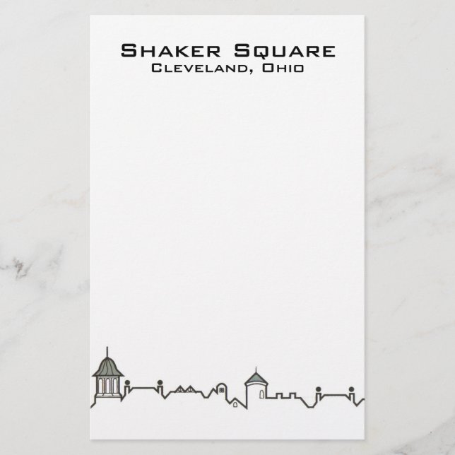 Papelaria Quadrado do Shaker (Frente)