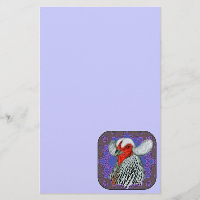 Papelaria Quadro de Cabeça da Araucana (Frente)