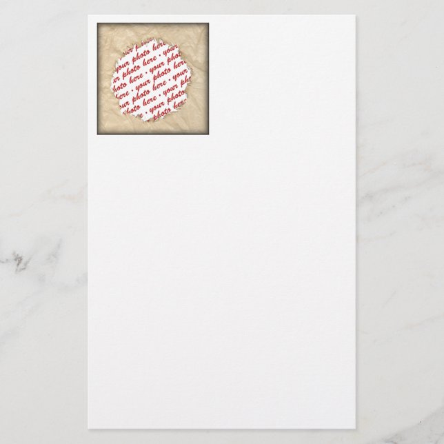 Papelaria Quadro de Fotografias de Papel de Tinta Revertida (Frente)