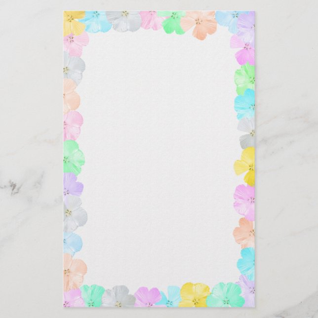 Papelaria Quadro Floral (Frente)