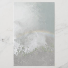 Papelaria Quedas elegantes do arco-íris dos artigos de