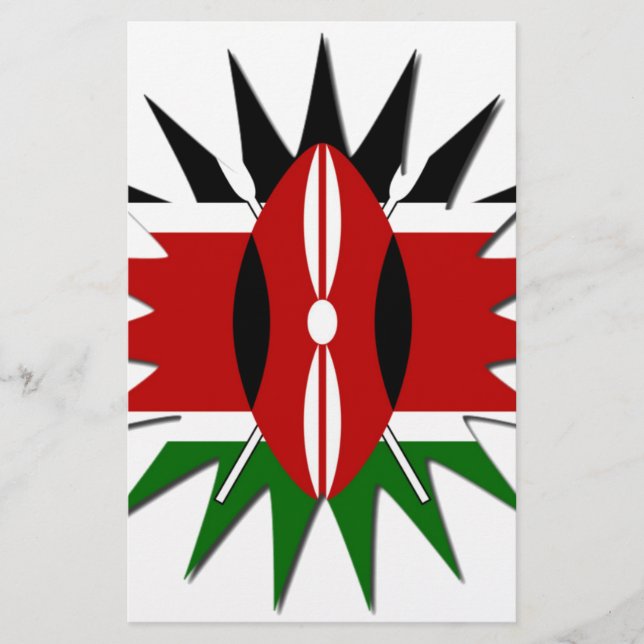 Papelaria Quênia Mágico: Celebrar o Dia Mundial do Turismo � (Frente)