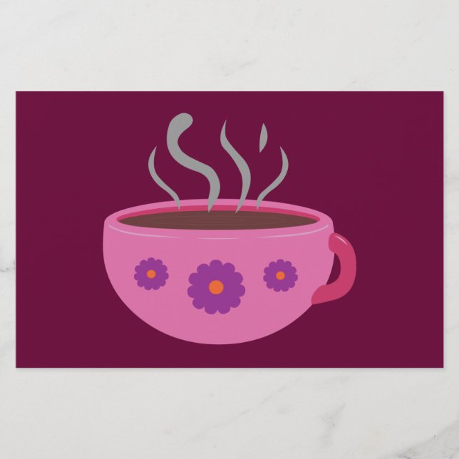 Papelaria Quente de café (Frente)