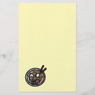 Papelaria Ramen ama japonês fofo