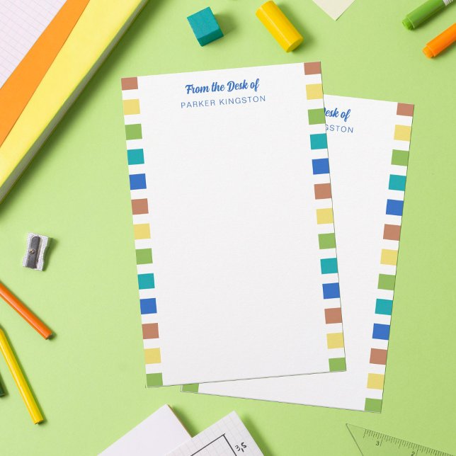 Papelaria Rascunhos Coloridos da Mesa do (Criador carregado)