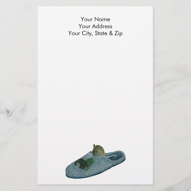 Papelaria Rato no Slipper (Frente)