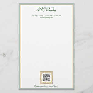 Papelaria Realce de Modelo de Papel de Carta