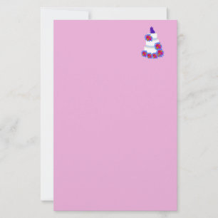 Papelaria Recepção de Bolo de Casamento