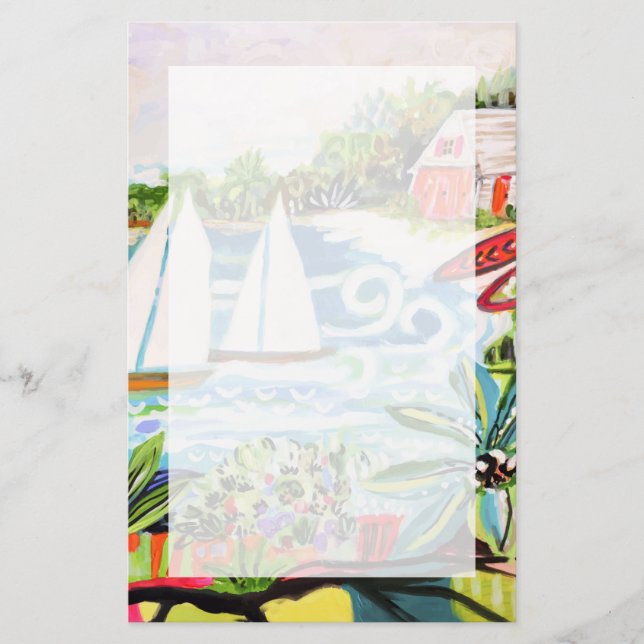 Papelaria Red Cottage by the Bay II (Frente)