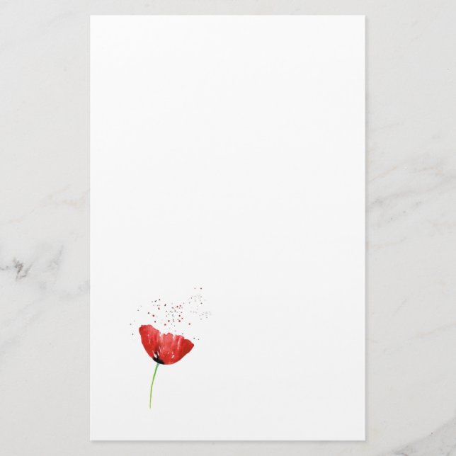 Papelaria Red Poppy (Frente)