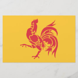 Papelaria Red Rooster (Bandeira da Valônia)