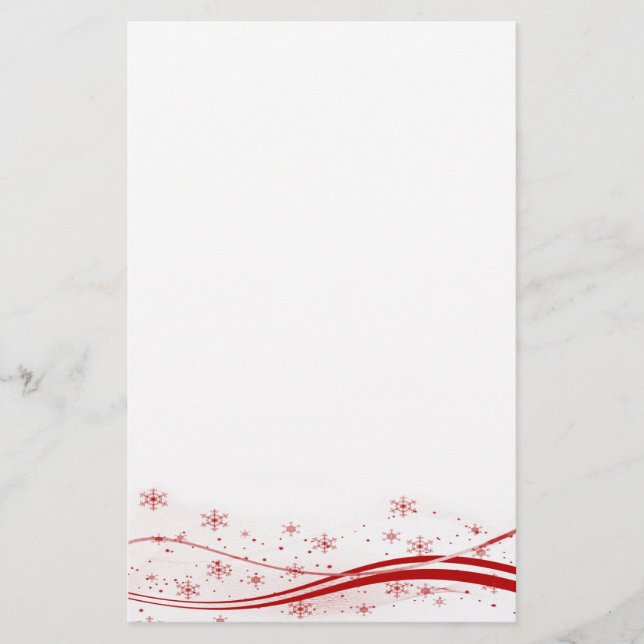 Papelaria Red Snowy Christmas (Frente)