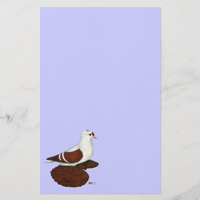 Papelaria Red Wing Pigeon (Frente)