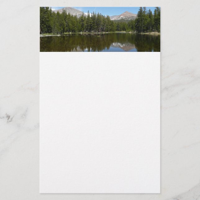 Papelaria Reflexo do Lago Yosemite (Frente)