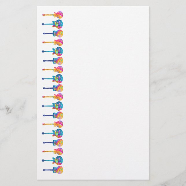 Papelaria Reflexões de Violão (Frente)