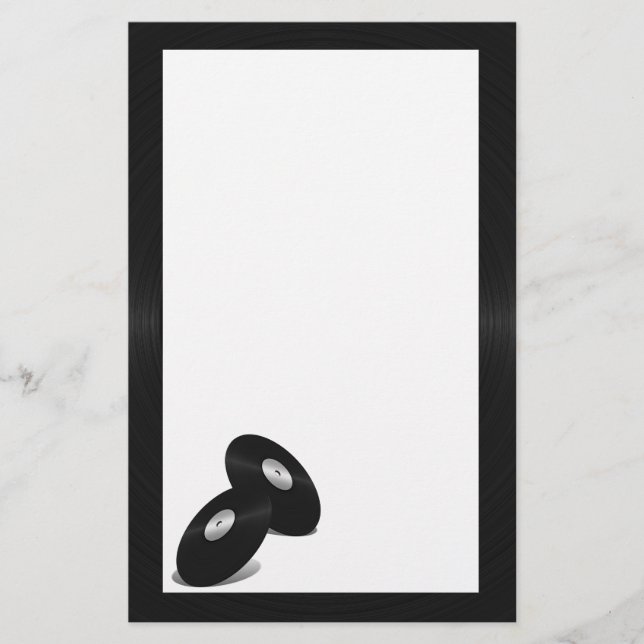 Papelaria Registro LP Vinil-Look (Frente)