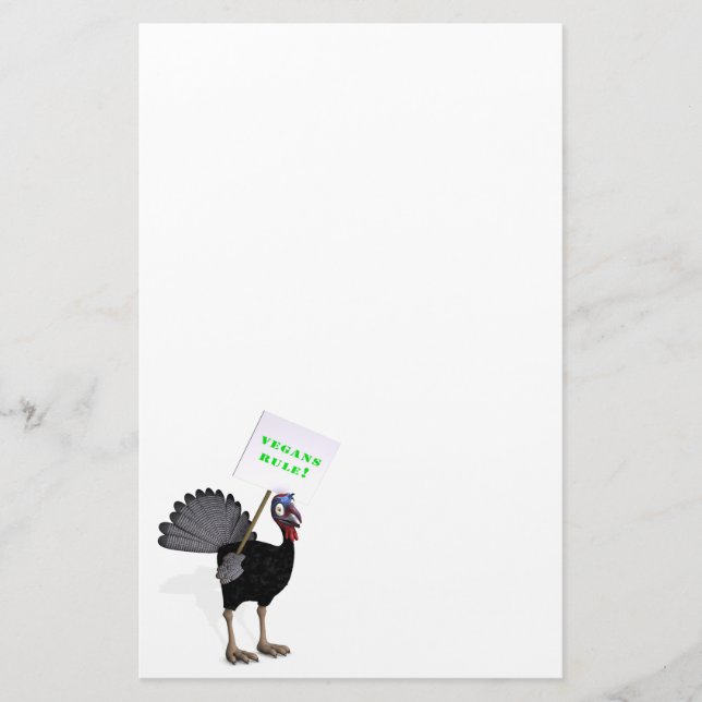 Papelaria Regra dos Vegans! (Frente)