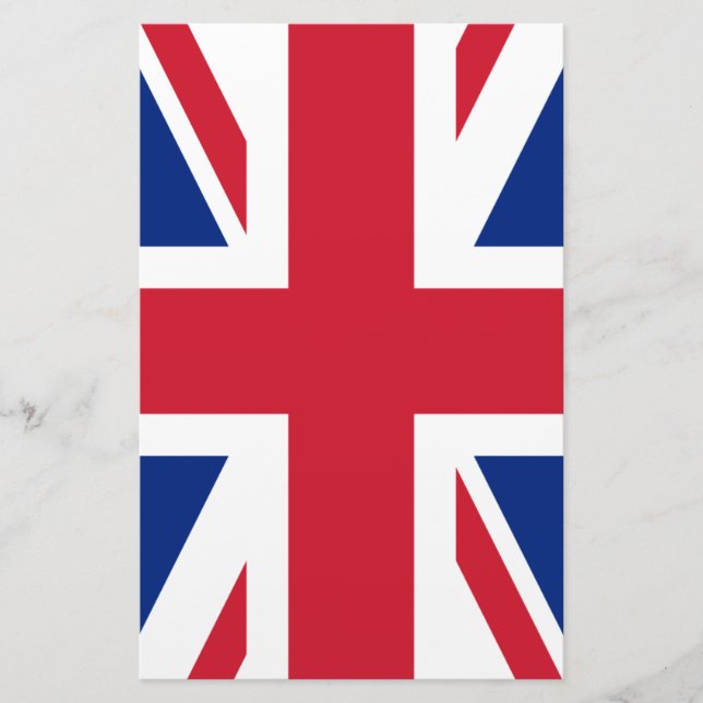Papelaria Reino Unido (bandeira britânica) (bandeira da Uniã (Frente)