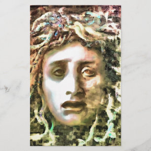Papelaria Retrato Medusa de um Gorgão