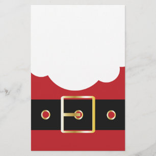 Papelaria retro santa claus