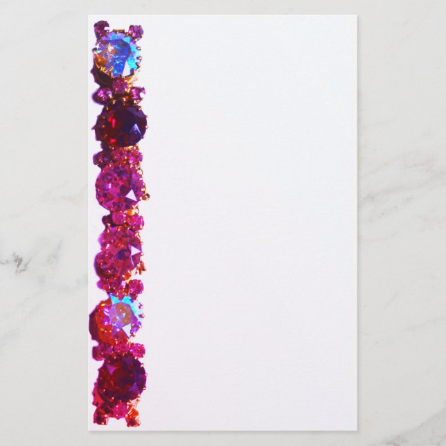 Papelaria Rinotraqueítes Rosa - joias-safras (Frente)