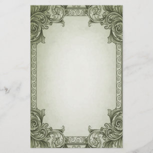 Papelaria Rolamentos de Folha - verde