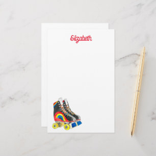 Papelaria Rollerskates retro 80