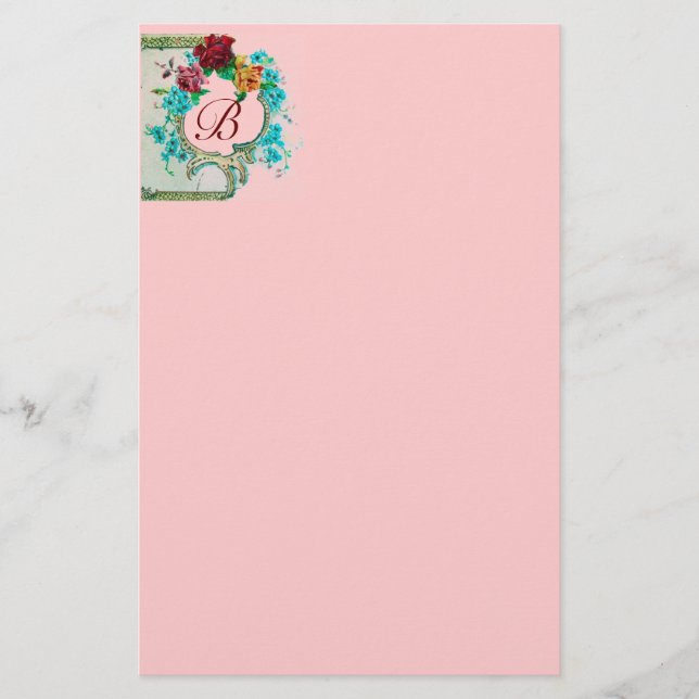 PAPELARIA ROMANTİCA 3 MONOGRAMA (Frente)