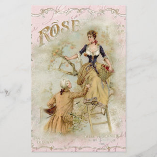 Papelaria Romântica Paris Amante rosa shabbychic