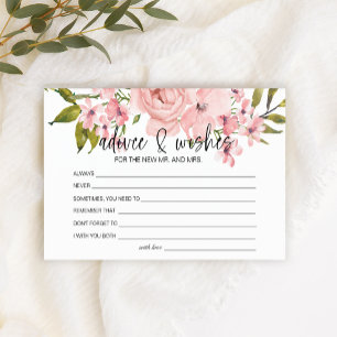 Papelaria Rosa Bege Rosa Conselhos Boas Vindas Casamento