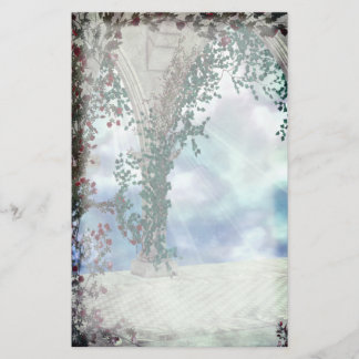 Papelaria Rosa e Light Fantasy Stationery