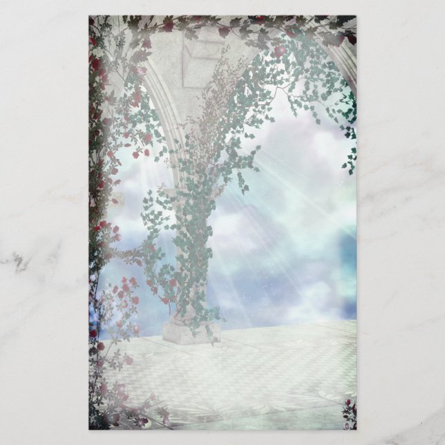 Papelaria Rosa e Light Fantasy Stationery (Frente)