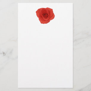 Papelaria Rosa vermelha