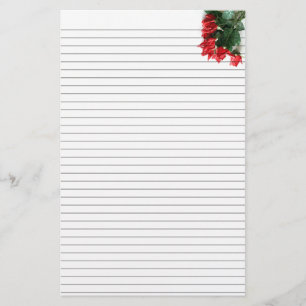 Papelaria Rosa vermelha Buquê Stationery - pequenas linhas o