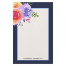 Rosas de Aquarela Buquê Floral