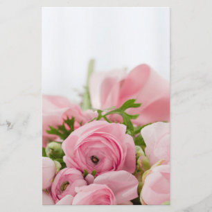 Papelaria Rosas de Casamento Rosa